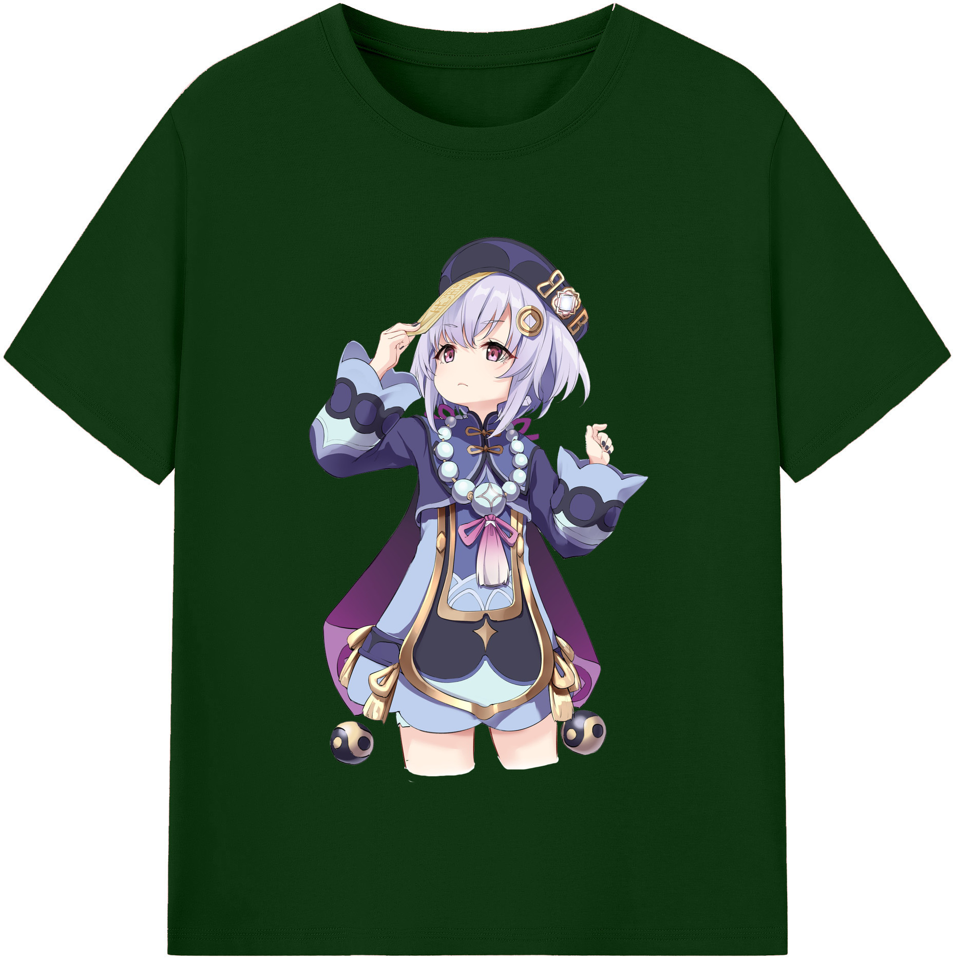 げんし神 七七 なな  genshin Nana 綿100％半袖Tシャツ（フロントプリント）